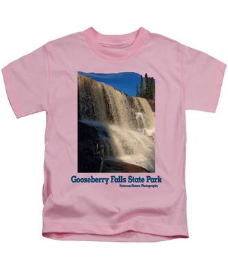 Frozen Waterfall Kids T-Shirts