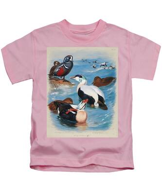 King Eider Duck Kids T-Shirts