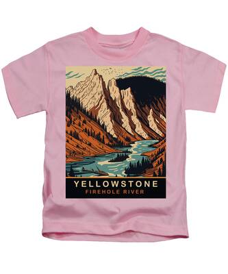 Firehole River Kids T-Shirts