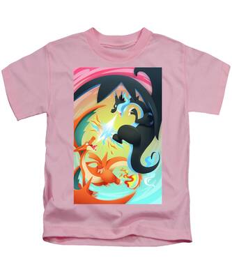 Charizard XY Kids T-Shirt by Sandika Siltawa - Fine Art America
