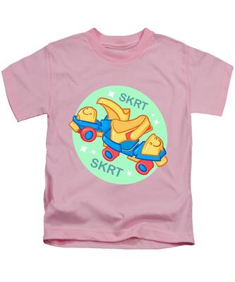 Roller Skates Kids T-Shirts
