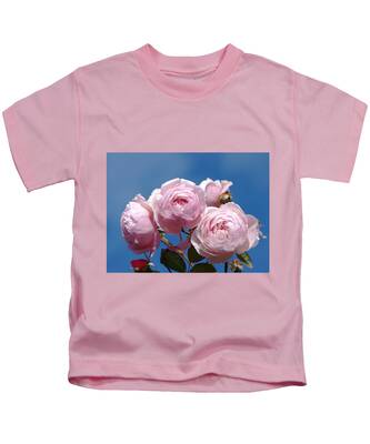 David Austin Rose Kids T-Shirts