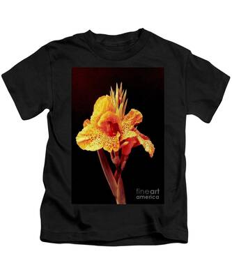 Canna Lilly Stretched Kids T-Shirts