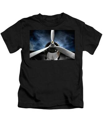 Radial Engine Kids T-Shirts