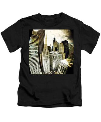 Downtown Chicago Kids T-Shirts