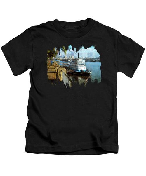Portland Waterfront Kids T-Shirts