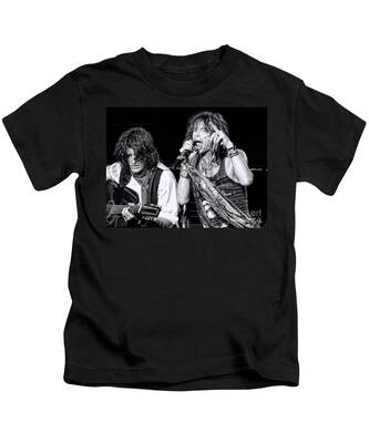 Black and White Rock and Roll Photographs Kids T-Shirts