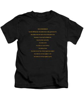 10 Commandments Kids T-Shirts