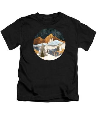 Winter Landscape Kids T-Shirts
