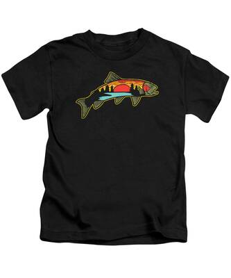 Kids Bass Fishing Tshirt