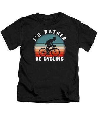 Road Bike Kids T-Shirts