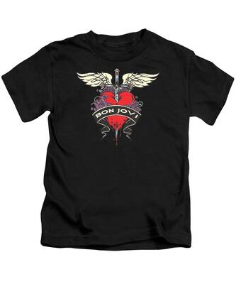As far as people are concerned attract crash Bon Jovi Kids T-Shirts - Fine Art America