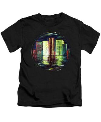 Water Scape Kids T-Shirts