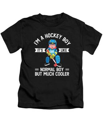 Hockey Player Kids T-Shirts