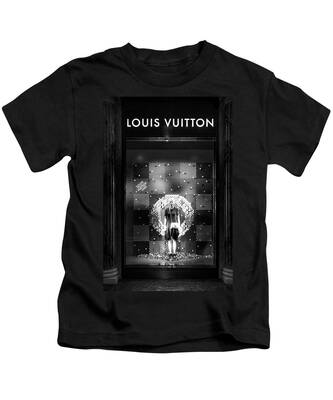 3D model kids t-shirt in sky blue Louis Vuitton Print VR / AR