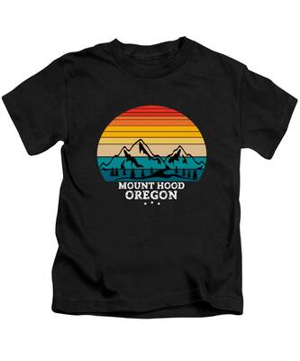 Mount Hood National Forest Kids T-Shirts