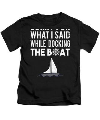 Sport Fishing Boat Kids T-Shirts for Sale - Fine Art America
