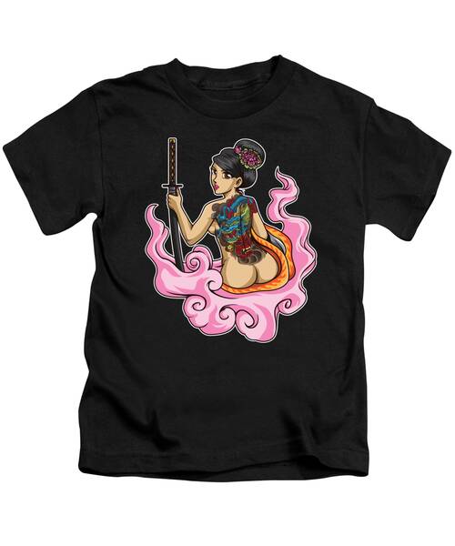 Dragon Tattoo Kids T-Shirts
