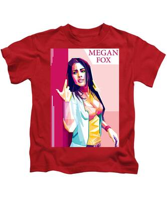 Megan Fox Kids T Shirts Fine Art America