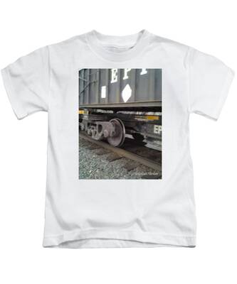 Freight Trains Kids T-Shirts