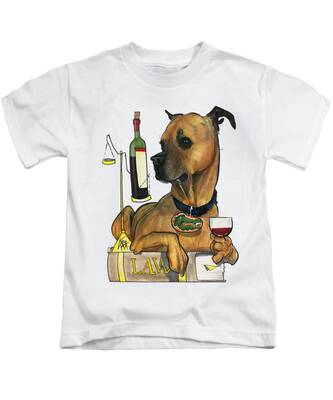 French Wine Kids T-Shirts