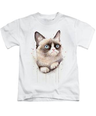 Grumpy Cat Kids T-Shirts