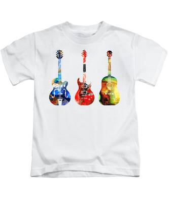 Guitars Kids T-Shirts
