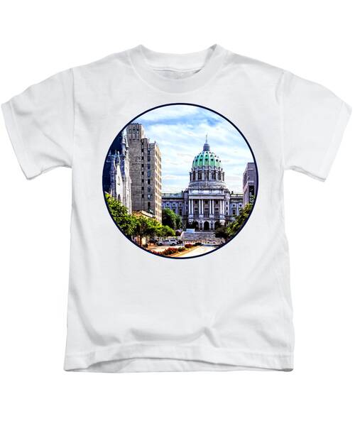 State Capitol Building Kids T-Shirts