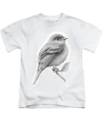 Flycatchers Kids T-Shirts