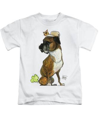 Boxer Dog Kids T-Shirts