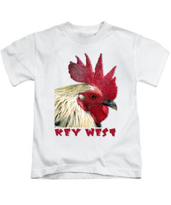 Male Chicken Kids T-Shirts