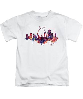 St. Louis Gateway Arch Kids T-Shirts