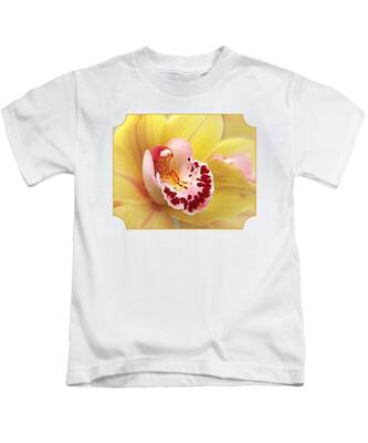 Orchidaceae Kids T-Shirts