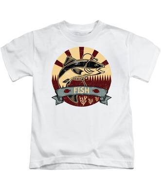 Boat Landscape Kids T-Shirts
