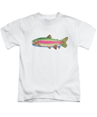 Fresh Water Fish Kids T-Shirts
