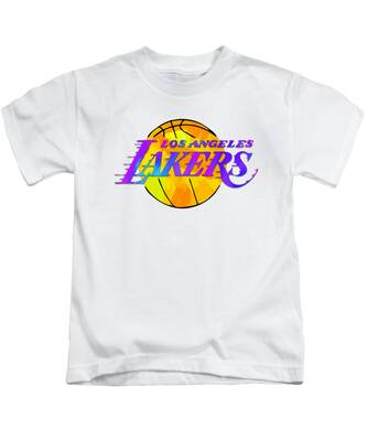 Mens Kobe Bryant Gold Los Angeles Lakers Vertical Name & Number T-Shirt