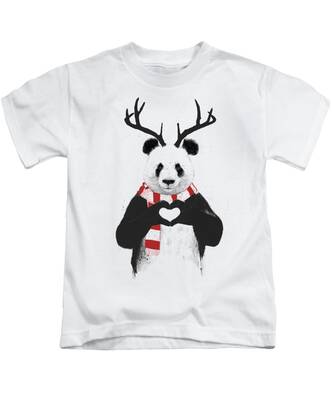 Winter Deer Kids T-Shirts