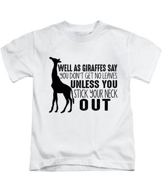 Always Be Yourself Unless Giraffe All Over Youth T Shirt 