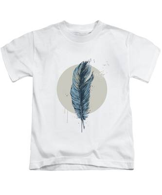 Feathers Kids T-Shirts