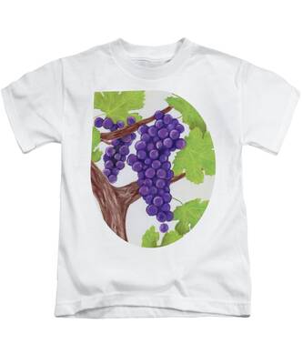 Grape Juice Kids T-Shirts