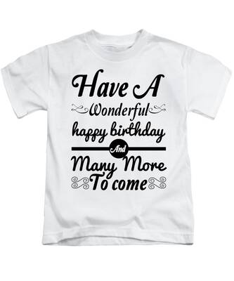 Birthday Wish Kids T Shirts Fine Art America