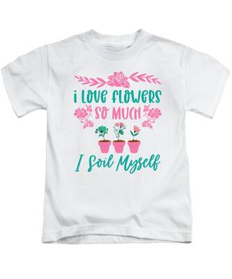 Tropical Flower Kids T-Shirts
