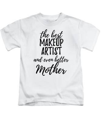 Makeup Artist Kids T-Shirts - Fine Art America