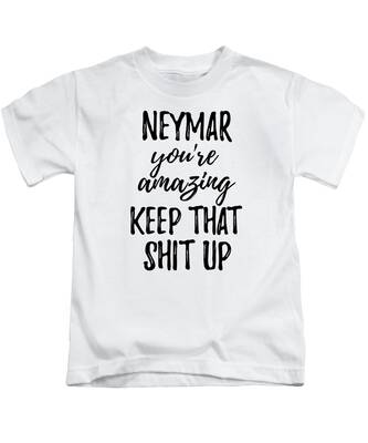 Neymar Junior Kids T-Shirt by Cami Artes - Pixels