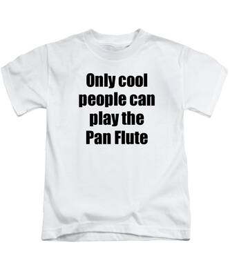 Pan Flute Kids T-Shirts
