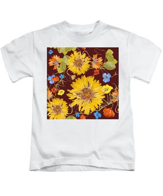 Flora Framed Kids T-Shirts