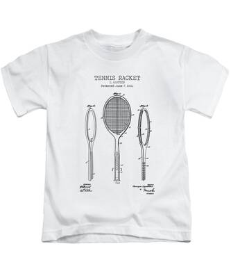 Tennis Ball Patent Kids T-Shirts