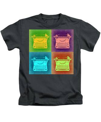 Classic Typewriters Kids T-Shirts