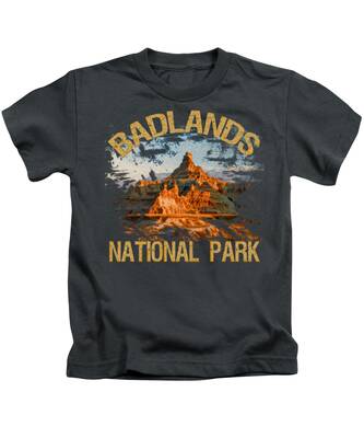 Badlands National Park Kids T-Shirts