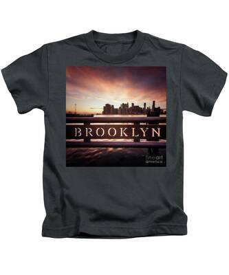 City Sunset Kids T-Shirts